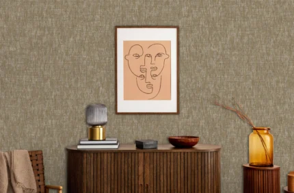 Cream Embossed Wallpaper – Natural Warmth (24108-5)